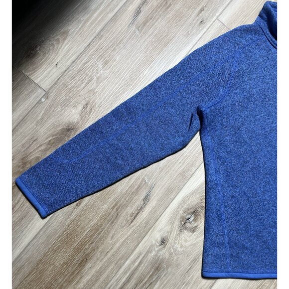 Patagonia Blue Better Sweater Quarter Zip Up Fleece Pullover - Youth XL (14) - Picture 9 of 16